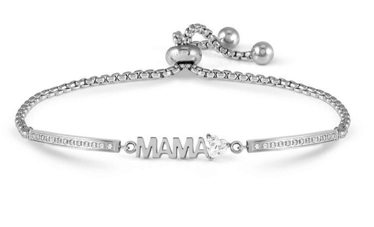 Bransoletka Nomination Italy Family – MAMA Stalowa z Cyrkoniami 028025 004.jpg